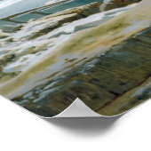 Das Polarmeer, 1824 Poster (Ecke)