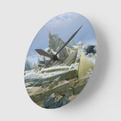 Das Polarmeer, 1824 Runde Wanduhr (Winkel)