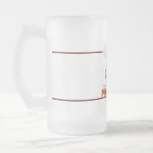Das Pollenator… Mattglas Bierglas (Links)