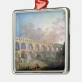 Das Pont DU Gard, Nimes, c.1786 Ornament Aus Metall (Links)