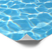 Das Pool-Bar ist offen Poster (Ecke)