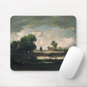 Das Pool mit einem stürmischen Himmel, c.1865-7 Mousepad (Mit Mouse)