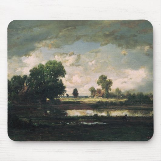 Das Pool mit einem stürmischen Himmel, c.1865-7 Mousepad (Vorne)