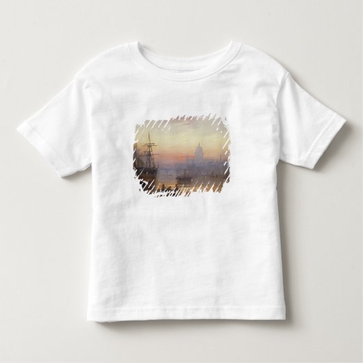 Das Pool von London an Sonnenuntergang, 1876 Kleinkind T-shirt (Vorderseite)