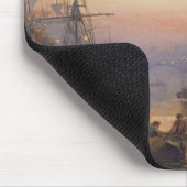 Das Pool von London an Sonnenuntergang, 1876 Mousepad (Ecke)