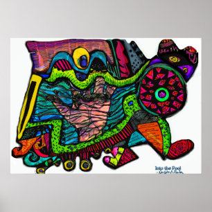 Das Pool von Schaffung Stephenkönig inspirierte Poster