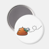 Das PooPoo Magnet (Vorderseite/Rückseite)