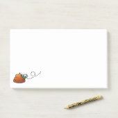 Das PooPoo Post-it Klebezettel (Auf Schreibtisch)