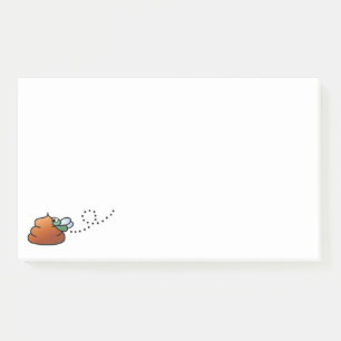 Das PooPoo Post-it Klebezettel