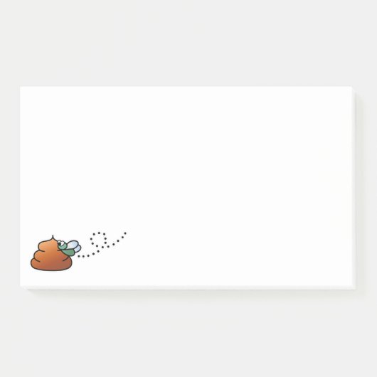 Das PooPoo Post-it Klebezettel (Vorderseite)