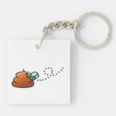 Das PooPoo Schlüsselanhänger (Rückseite)