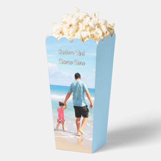 Das Popcorn-Feld für das bevorzugte Foto mit benut Geschenkschachtel (Geplatzt)