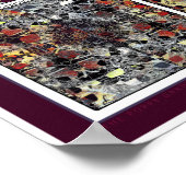 Das Poppy Garden Poster (Ecke)