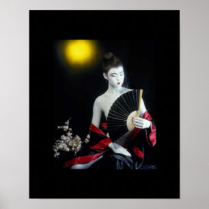 DAS PORCELAIN DOLL ~ GEISHA IN DER AUSBILDUNG ~ PO POSTER
