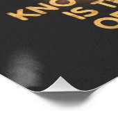 Das Portal der Weisheit Das Wesen Aristoteles Poster (Ecke)