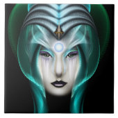 Das Portrait Cyiria ISO Black Fliese (Vorderseite)