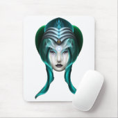 Das Portrait Cyiria ISO Black Mousepad (Mit Mouse)