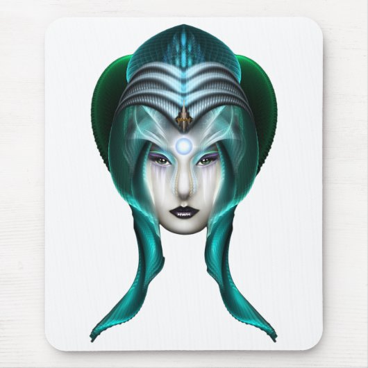 Das Portrait Cyiria ISO Black Mousepad (Vorne)