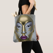 Das Portrait der chic African Femininity-Frau Tasche (Von Nahem)