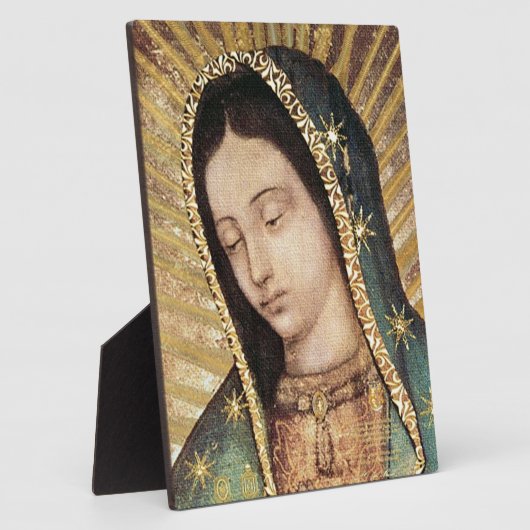 Das Portrait der Frau von Guadalupe Fotoplatte (Seite)