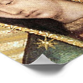 Das Portrait der Frau von Guadalupe Poster (Ecke)