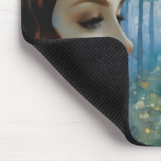 Das Portrait der Königin über das verlorene Herz Mousepad (Ecke)