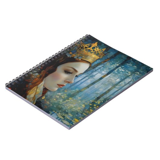 Das Portrait der Königin über das verlorene Herz Notizblock (Linke Seite)