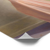 Das Portrait einer Frau in Rosa | John Collier Poster (Ecke)