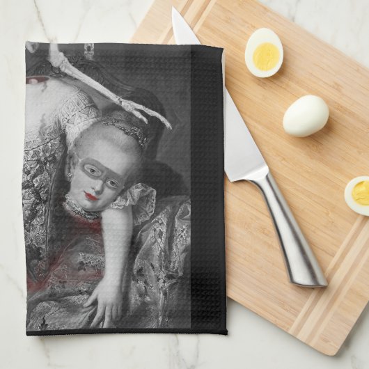 Das Portrait Geschirrtuch (Viertel Falte)