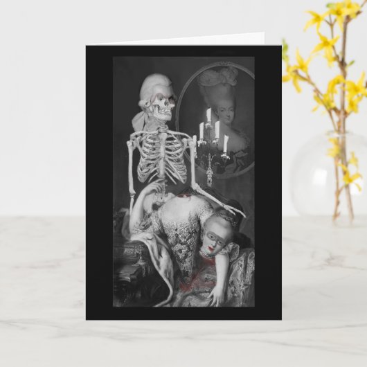 Das Portrait Karte (Gelbe Blume)