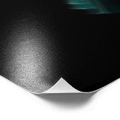 Das Portrait von Cyiria ISO Black Foto Print (Ecke)