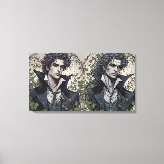 Das Portrait von Dorian Gray Gothic Fine Art Leinwanddruck
