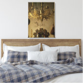 Das Portrait von Giovanni Arnolfini Leinwanddruck (Insitu (Schlafzimmer))