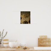 Das Portrait von Giovanni Arnolfini Poster (Küche)