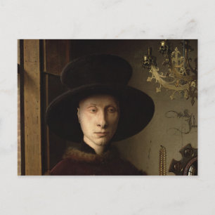 Das Portrait von Giovanni Arnolfini Postkarte