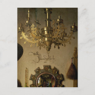 Das Portrait von Giovanni Arnolfini Postkarte