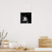 Das Porträt  Poster (Küche)