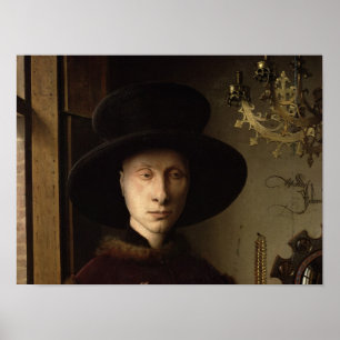 Das Porträt von Giovanni Arnolfini Poster