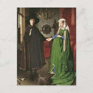 Das Porträt von Giovanni Arnolfini Postkarte
