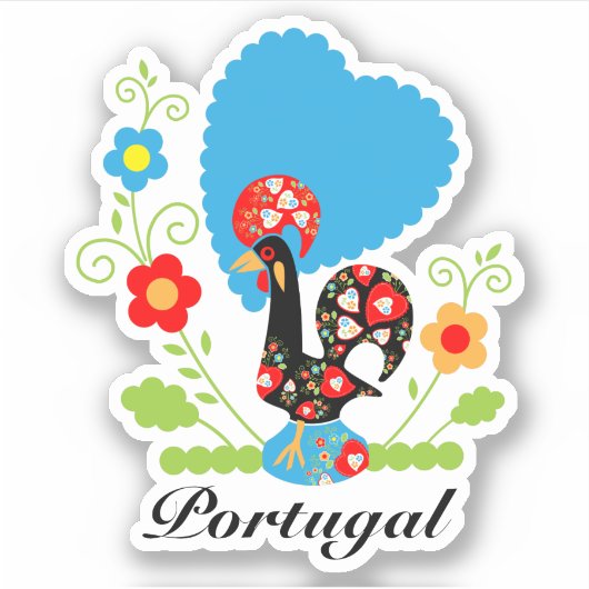 Das portugiesische Programm Aufkleber (Vorderseite)