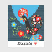 Das portugiesische Programm Aufkleber (Blatt)