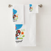 Das portugiesische Programm Badhandtuch Set (Insitu)