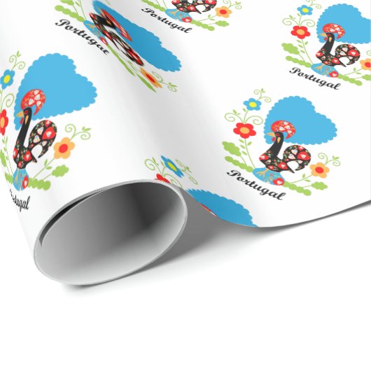 Das portugiesische Programm Geschenkpapier (Rolleneckpunkt)