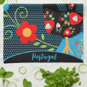 Das portugiesische Programm Geschirrtuch (Gefaltet)