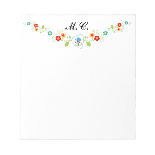 Das portugiesische Programm Notizblock (Vorderseite)