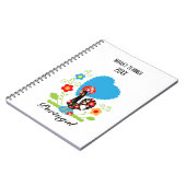 Das portugiesische Programm Notizblock (Linke Seite)