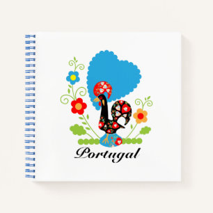 Das portugiesische Programm Notizblock