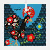 Das portugiesische Programm Ornament Aus Glas (Rückseite)