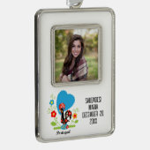 Das portugiesische Programm Rahmen-Ornament Silber (Rechts)