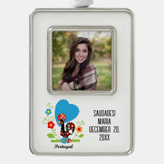 Das portugiesische Programm Rahmen-Ornament Silber (Vorderseite)